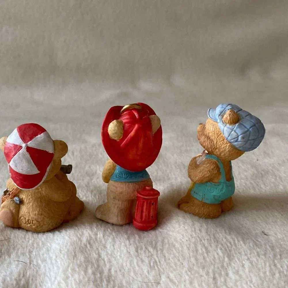 Vintage J.C. Teddy Bear Figurines - Picture 10 of 13